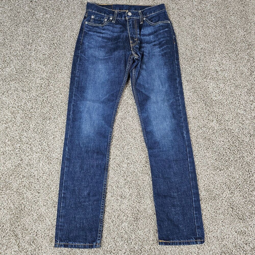 Levis 511 Jeans Mens 28x30 Blue Slim Straight Stretch NEW Workwear Skate Casual